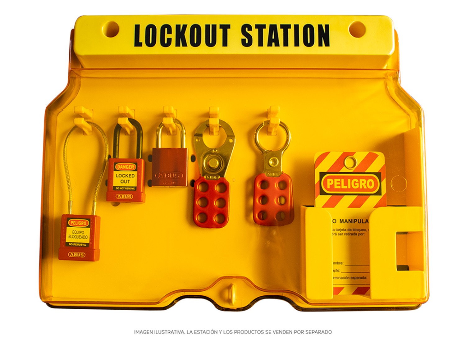 ESTACIÓN SAFELOCK 9101 PARA HASTA 10 CANDADOS