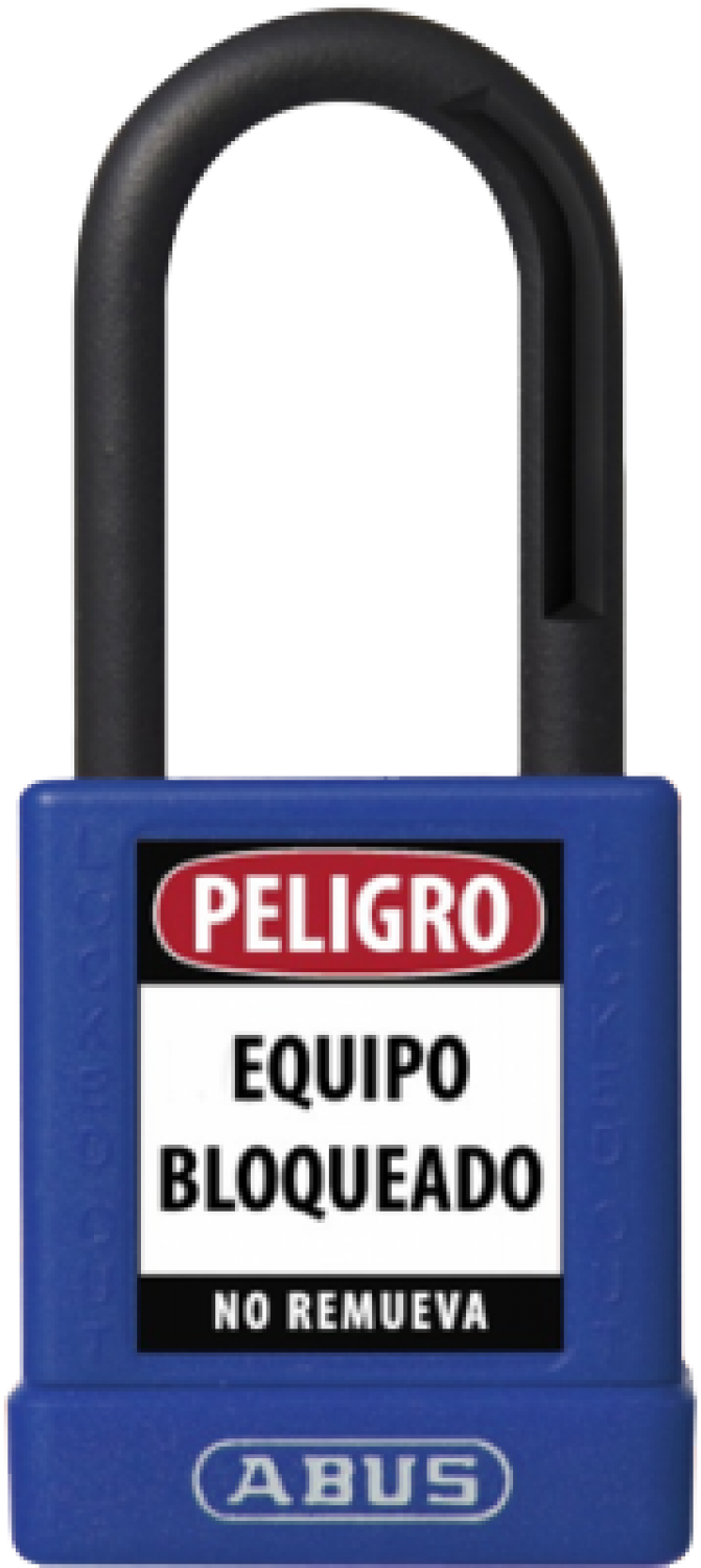 CANDADO DIELÉCTRICO ABUS 76PS/40 GANCHO PLASTICO